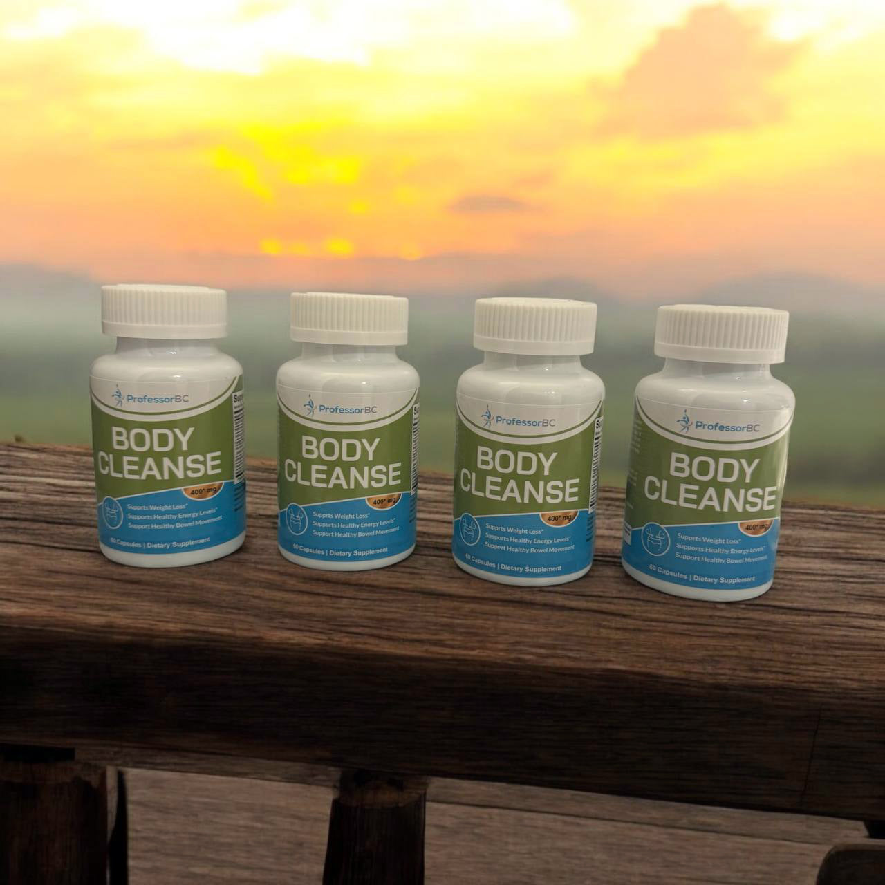 Professor BC Body Cleanse - 4-Pack Bundle